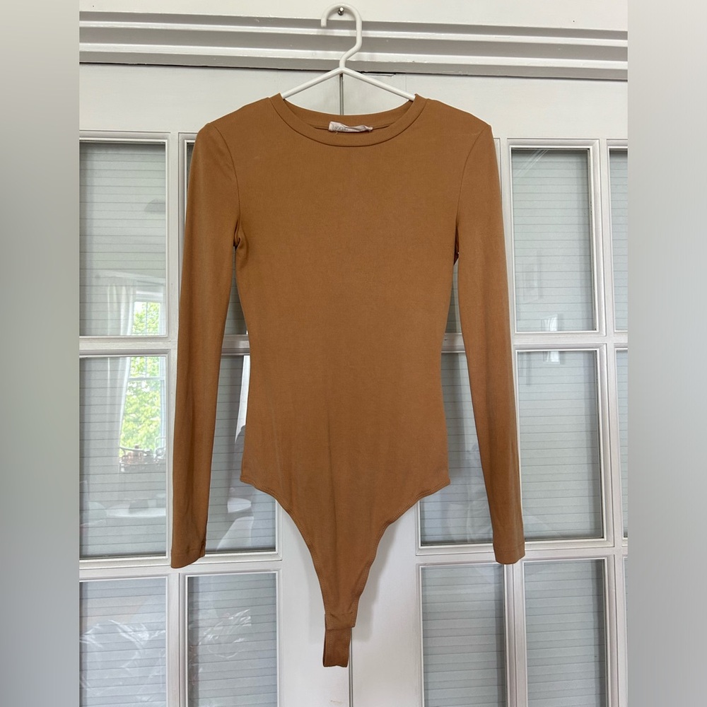 Tan bodysuit